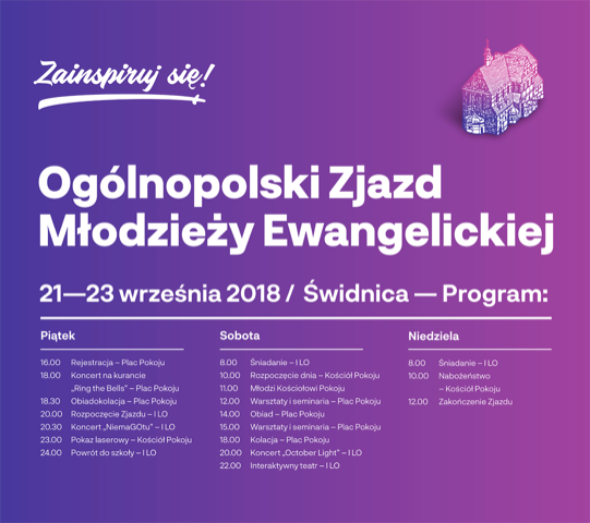 Ogólnopolski Zjazd Młodzieży Ewangelickiej w Świdnicy