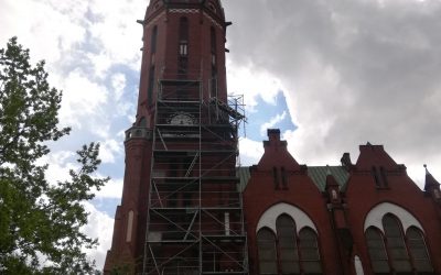 Zaczynamy 2. etap remontu wieży Kościoła Świętej Trójcy