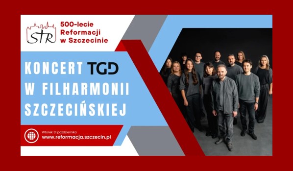Koncert zespołu TGD-Trzecia Godzina Dnia w Filharmonii szczecińskiej.