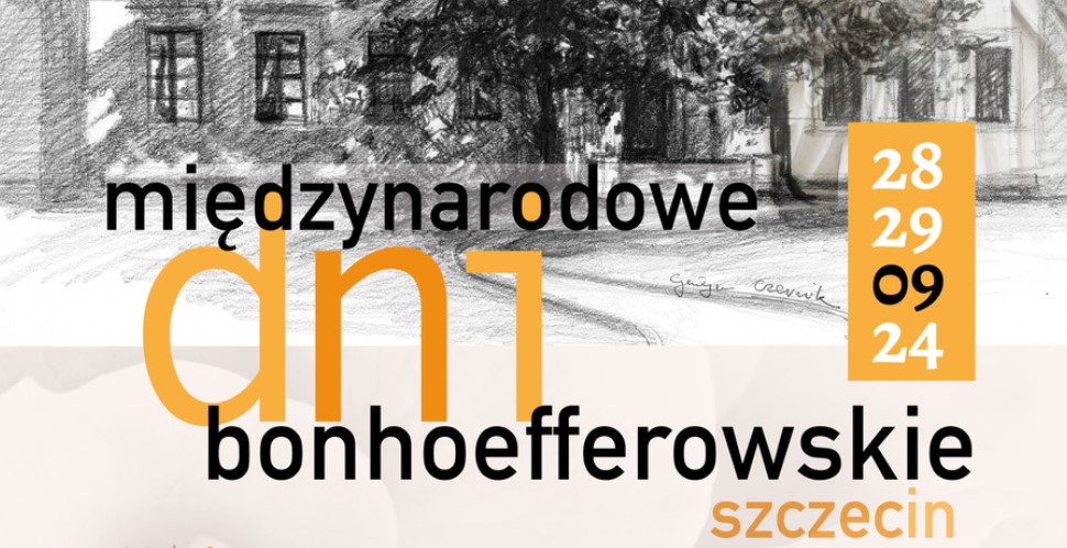 MDB 2024. Międzynarodowe Dni Bonhoefferowskie