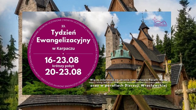 33 Tydzień Ewangelizacyjny na Wangu w Karpaczu